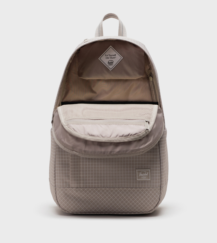 SEYMOUR Checkered Zip Closure Backpack