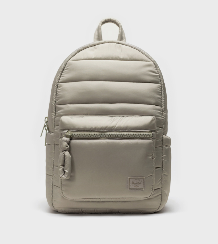 Logo Label Puffer Backpack