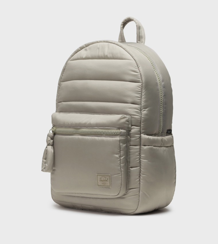 Logo Label Puffer Backpack