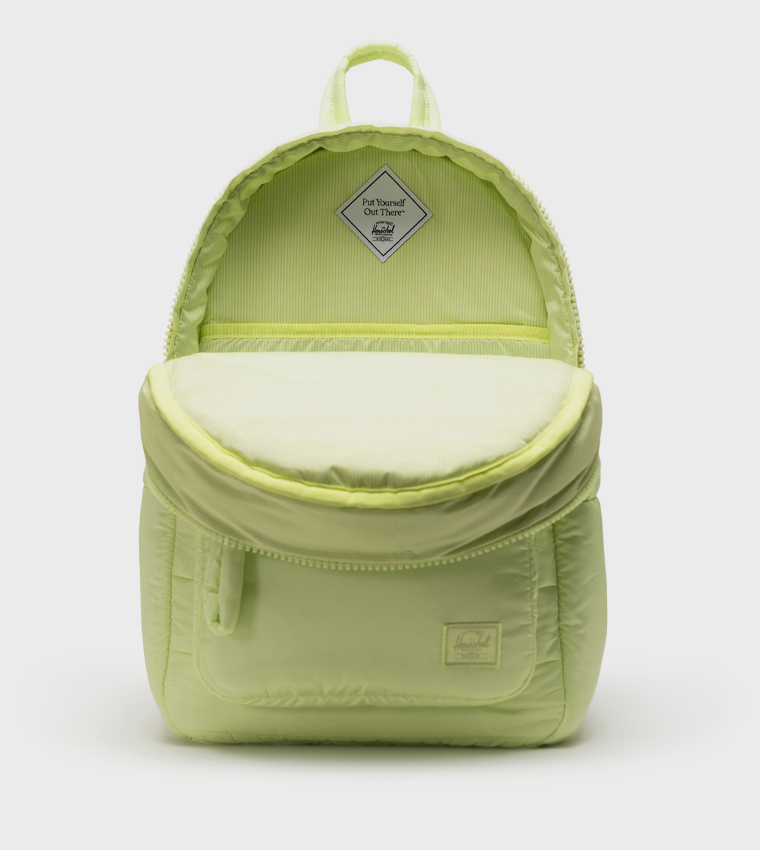 Logo Label Puffer Backpack
