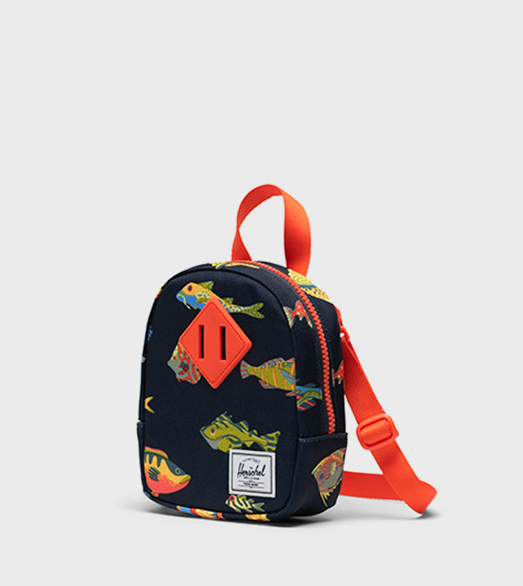 حقيبة ظهر صغيرة بطبعة هيريتج