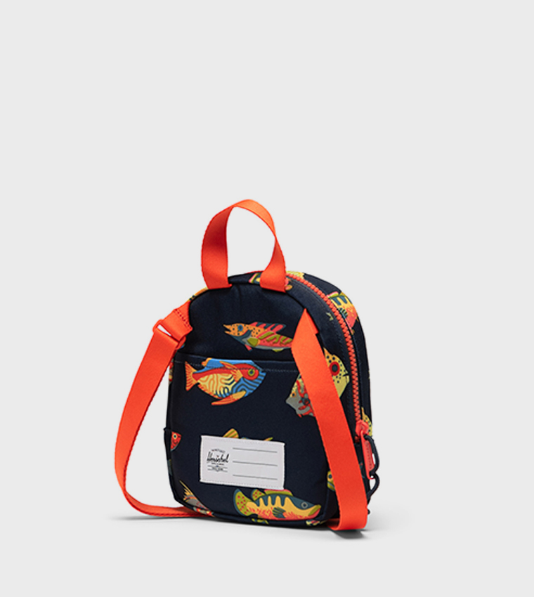 حقيبة ظهر صغيرة بطبعة هيريتج