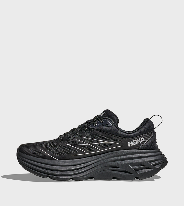 BONDI 8 TS CAGED Textured Running Shoes