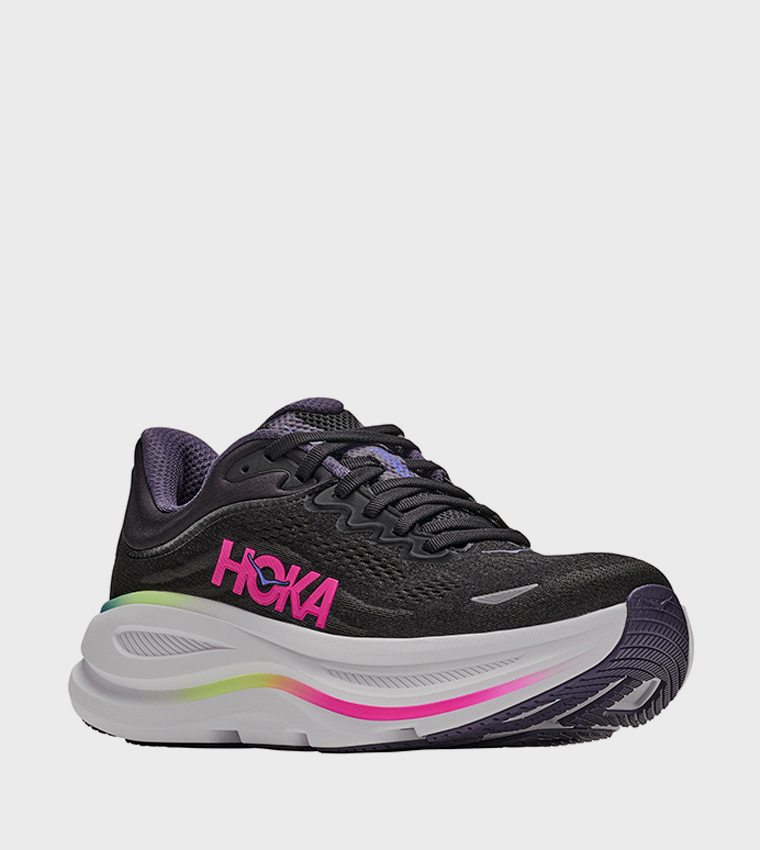 BONDI 9 Logo Detail Lace-Up Walking Shoes