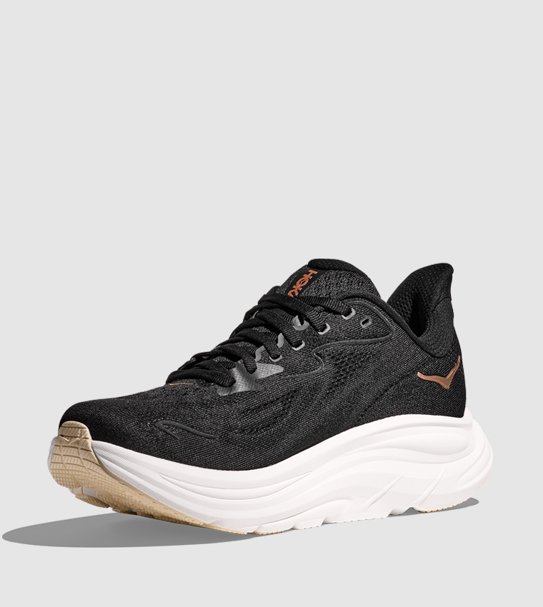 CLIFTON 10 Logo Detail Running Shoes