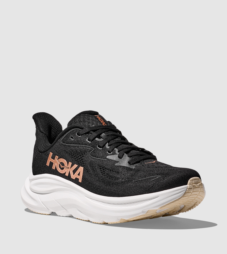 CLIFTON 10 Logo Detail Running Shoes