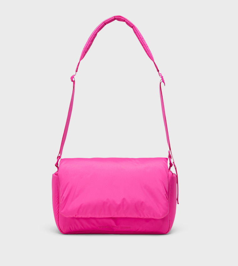 هيرشل  كروس  - وردي Cross Body Bags
