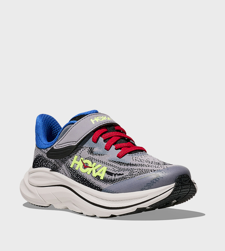 CLIFTON 10 Little Kids Patterned Running Shoes