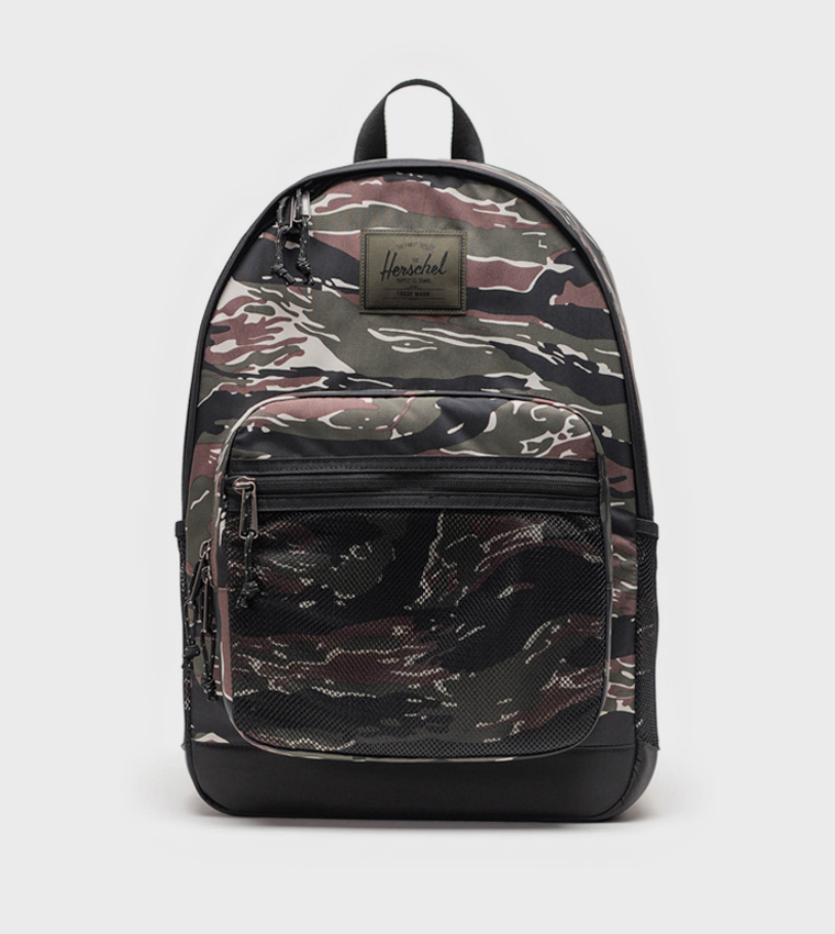 Kaine Printed Zippered Backpack