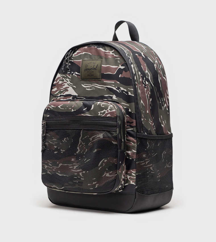 Kaine Printed Zippered Backpack