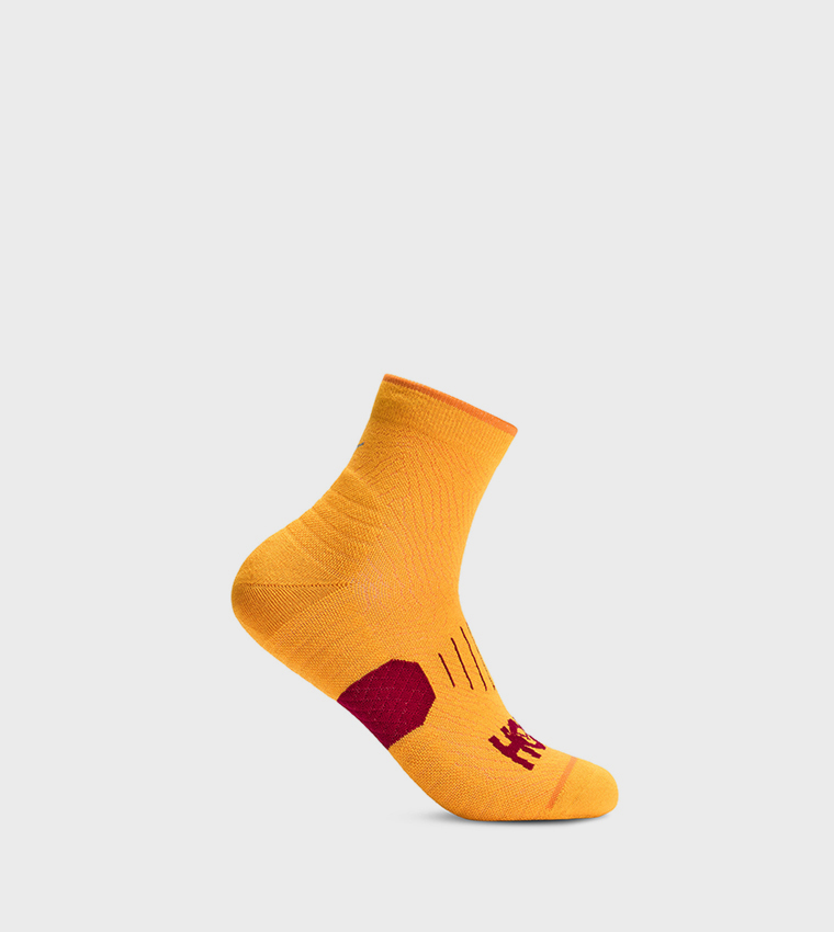 QUARTER 3-Pack Logo Detail Ankle Socks