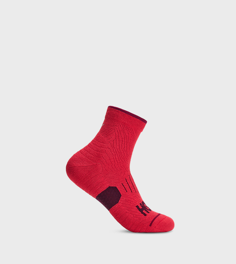 QUARTER 3-Pack Logo Detail Ankle Socks