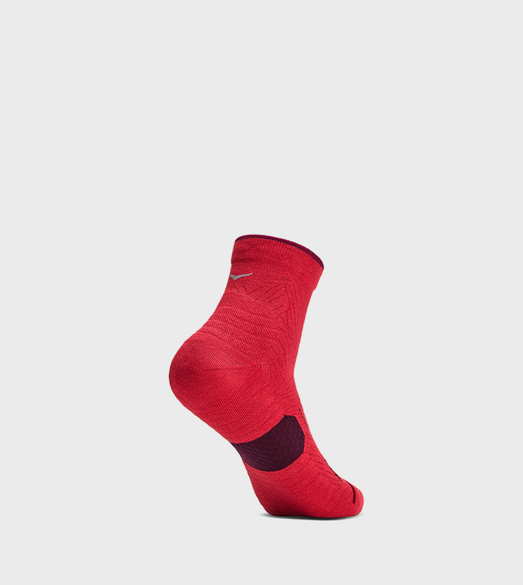 QUARTER 3-Pack Logo Detail Ankle Socks