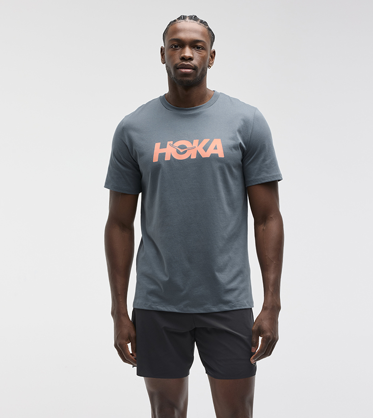 CORE Logo Printed Short Sleeves Active T-Shirt
