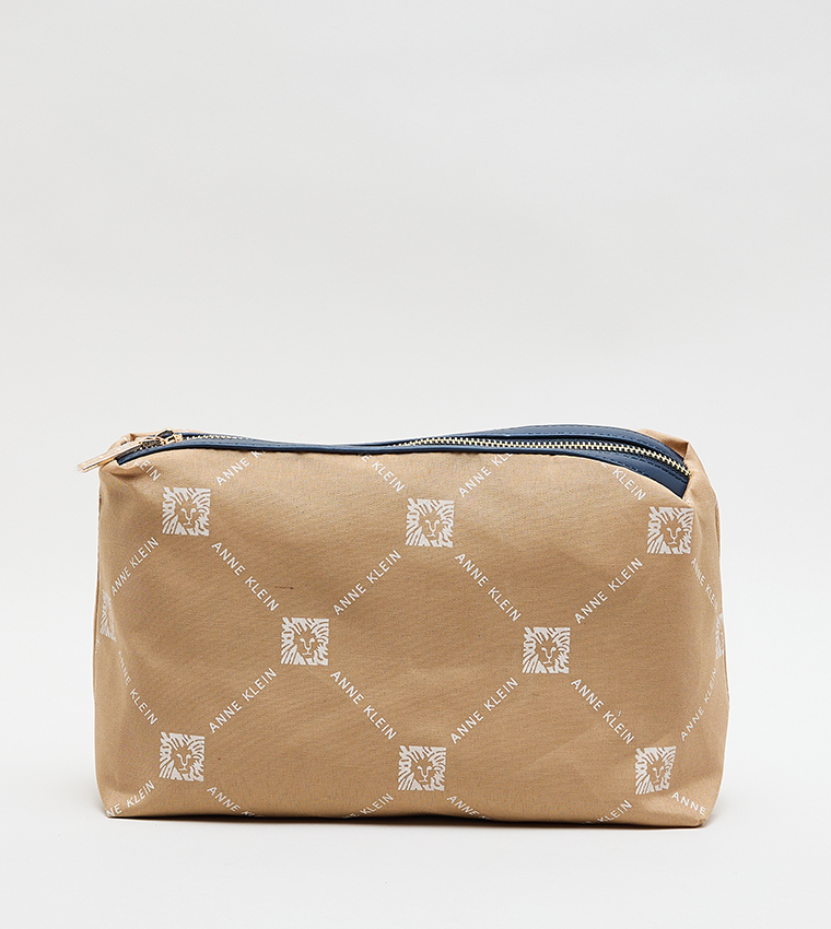 Contrast Detail PU Tote Bag Set