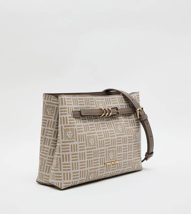 آن كلاين  كروس  - رمادي Cross Body Bags