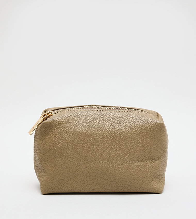 طقم شنط هوبو جلد صناعي بنقشة مونوغرام