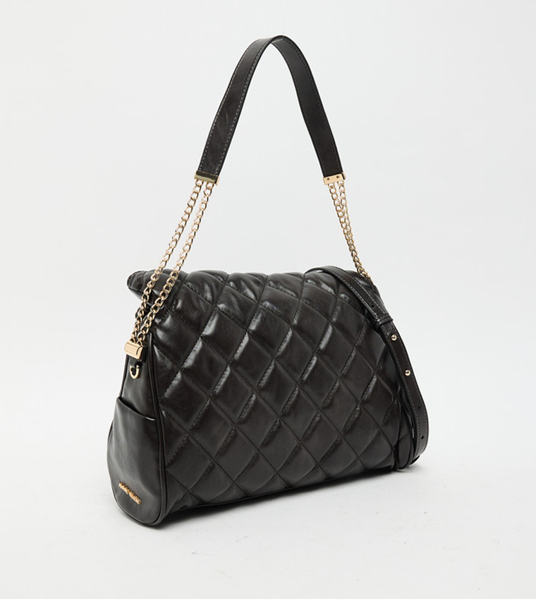 Quilted Chain Strap Shoulder Bag