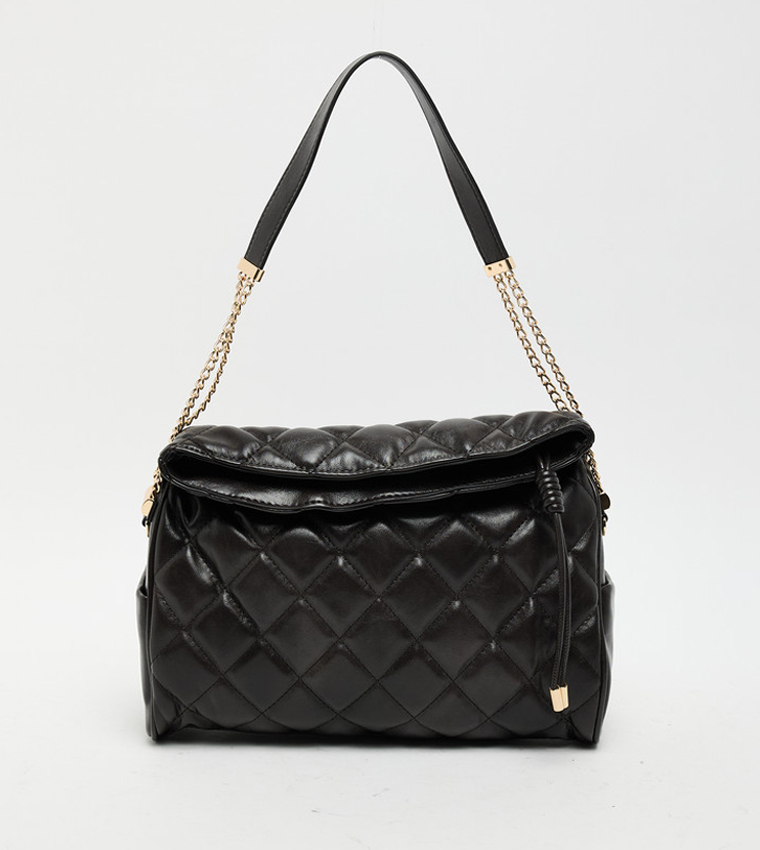Quilted Chain Strap Shoulder Bag