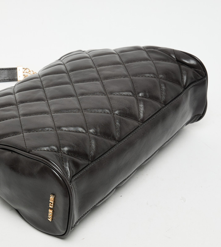 Quilted Chain Strap Shoulder Bag