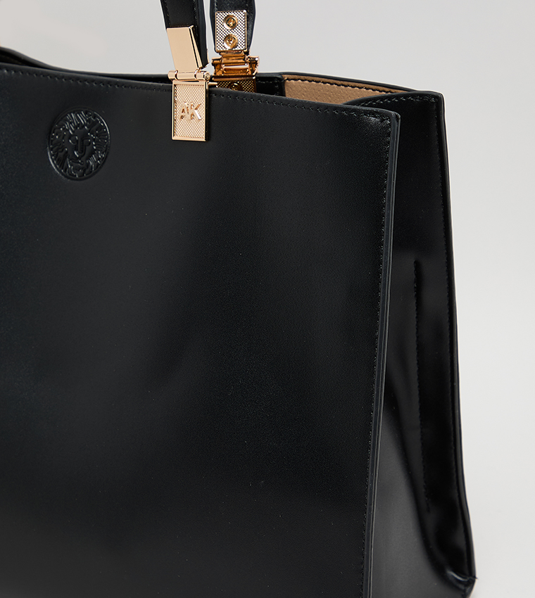 Textured PU Tote Bag