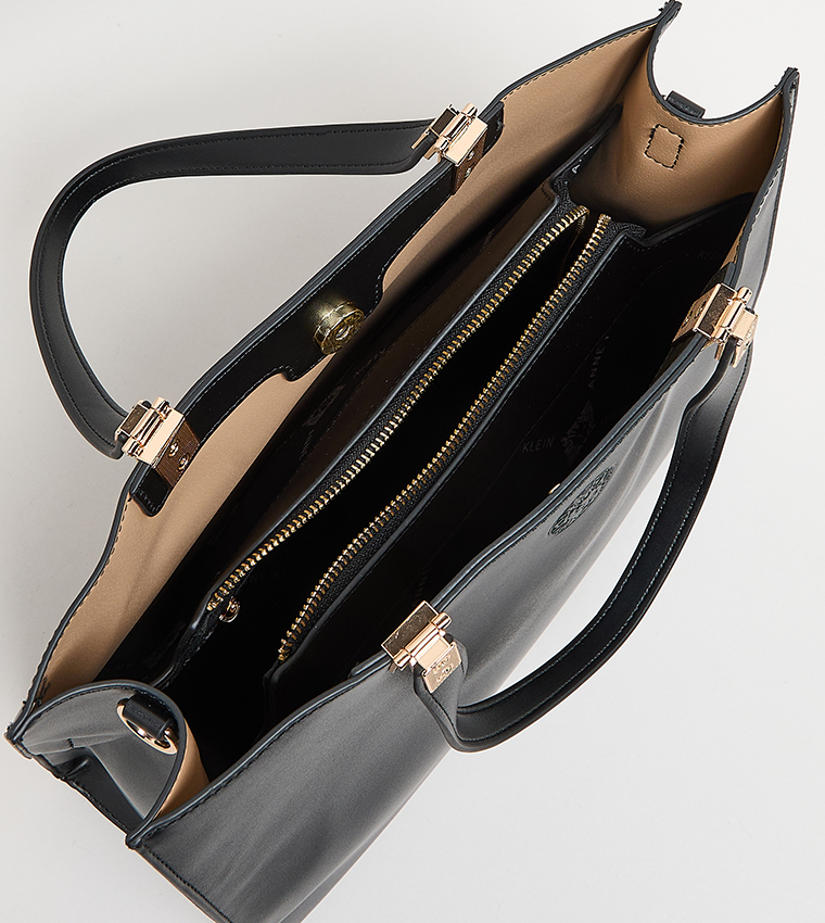 Textured PU Tote Bag