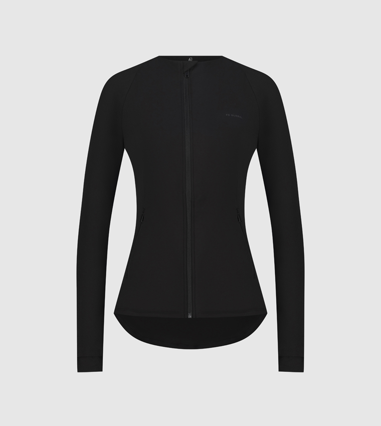 Solid Long Sleeves Active Top