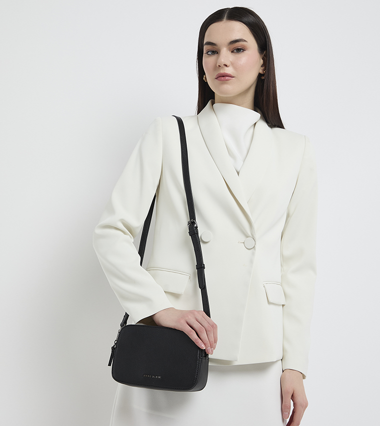 آن كلاين  كروس  - أسود Cross Body Bags