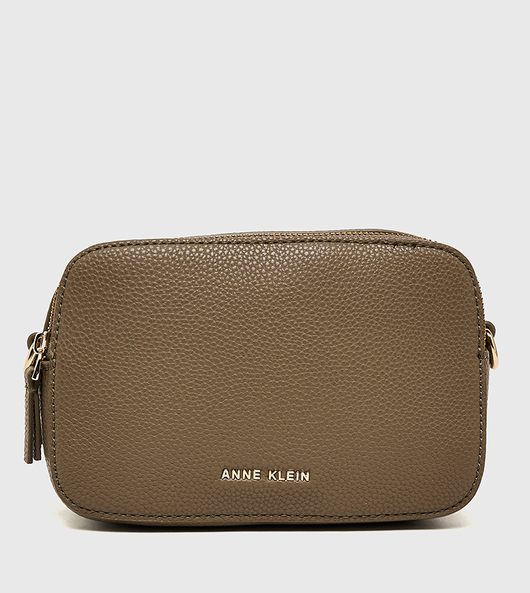 Textured Zippered Camera Bag