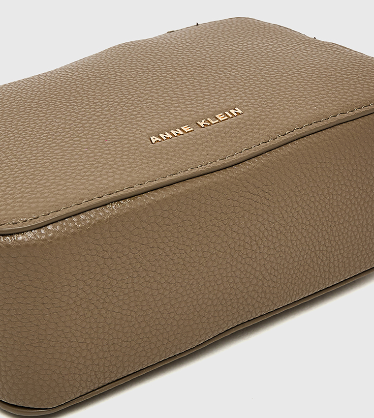 Textured Zippered Camera Bag