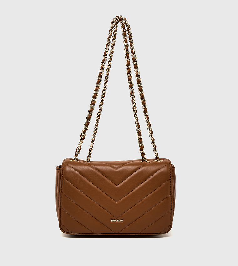 Logo Detail Puffer Convertible Crossbody Bag