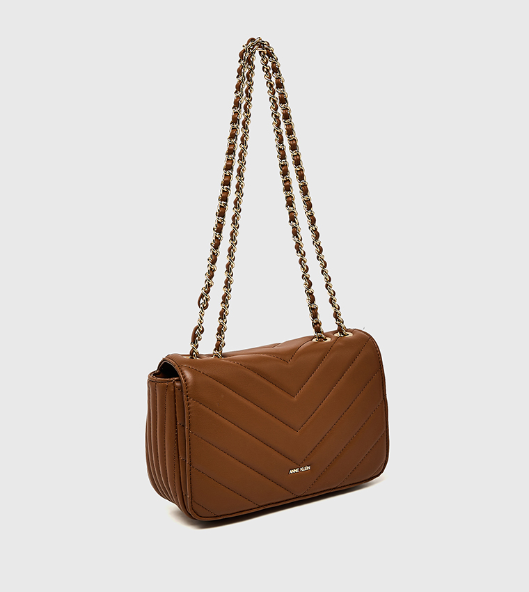 Logo Detail Puffer Convertible Crossbody Bag