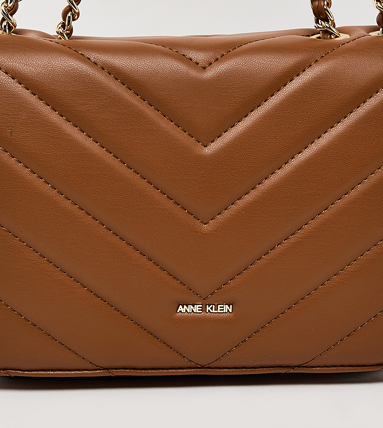 Logo Detail Puffer Convertible Crossbody Bag