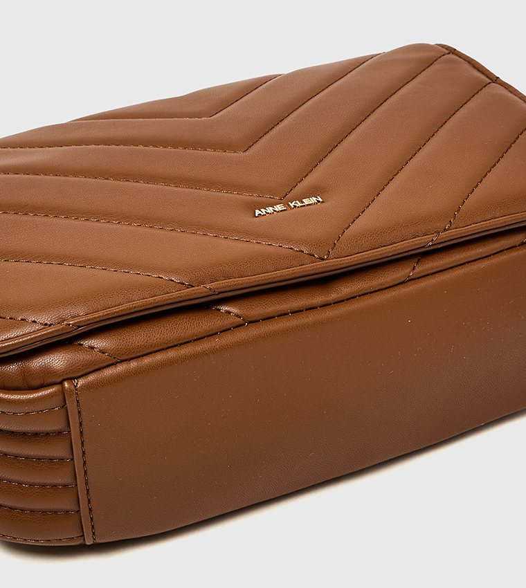 Logo Detail Puffer Convertible Crossbody Bag