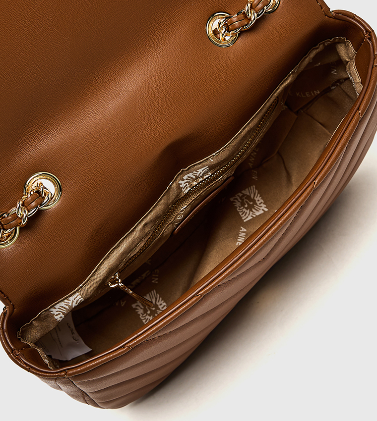 Logo Detail Puffer Convertible Crossbody Bag