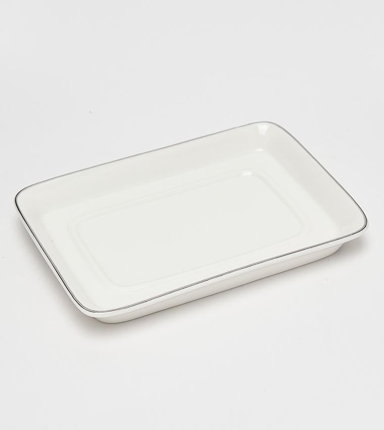 Butter Dish with Rim, 18x12 cm