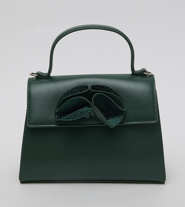 NWRIHANNA-D Embellished Top Handle Bag