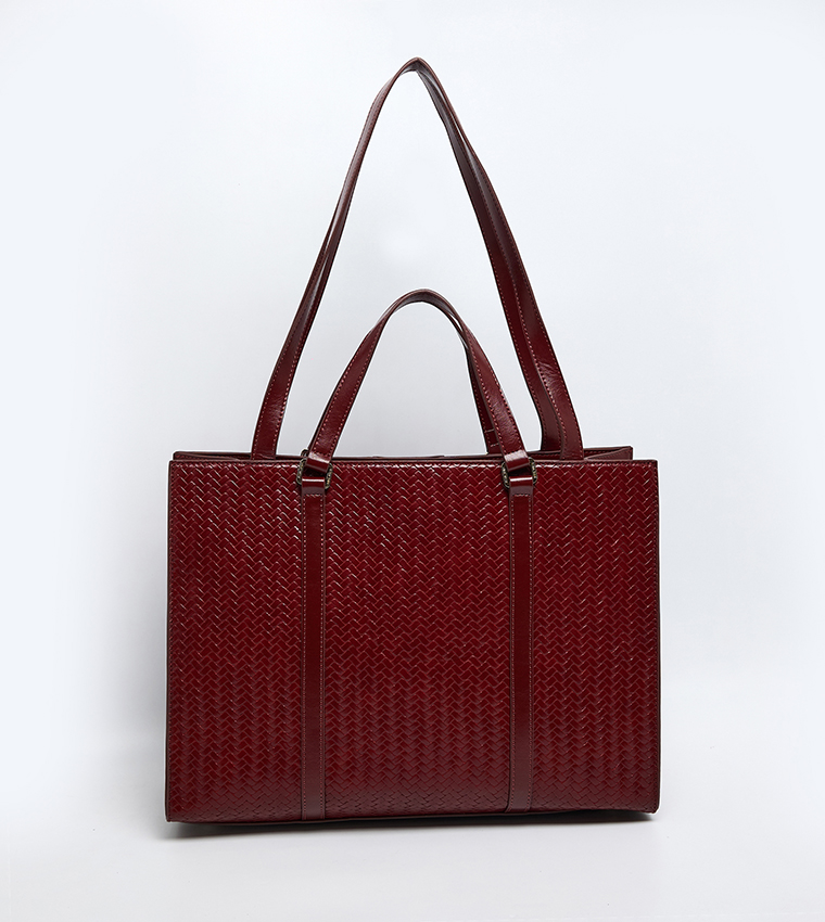 Textured Tote Bag