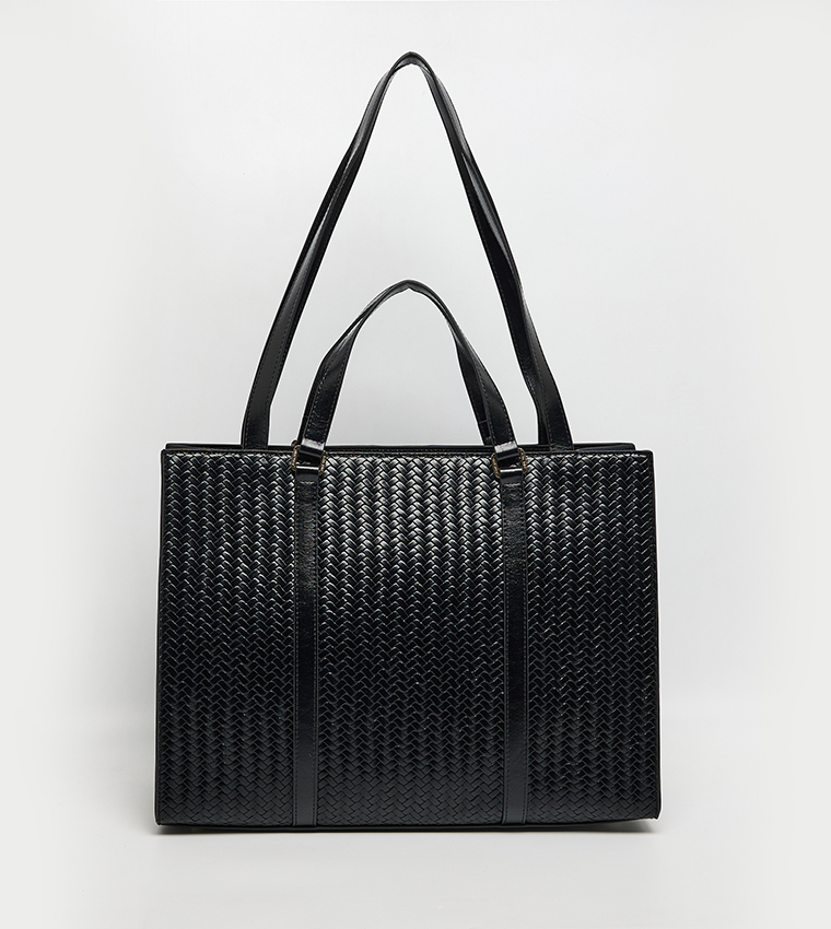 Textured Tote Bag