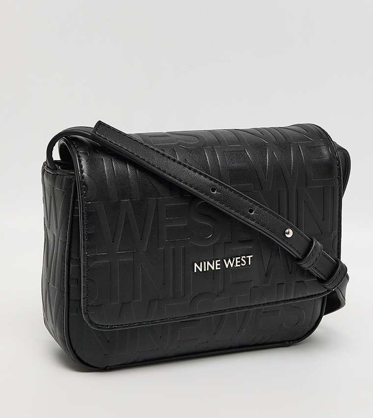 ناين وست  كروس  - أسود Cross Body Bags