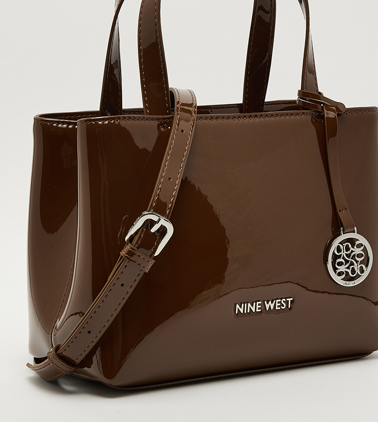 Logo Detail Satchel Bag