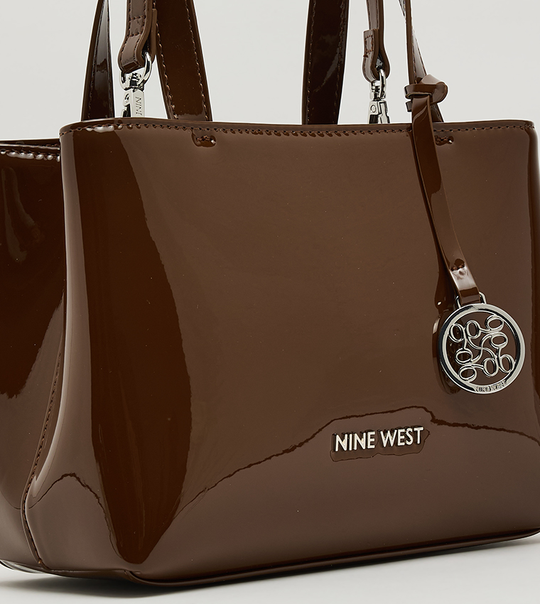 Logo Detail Satchel Bag