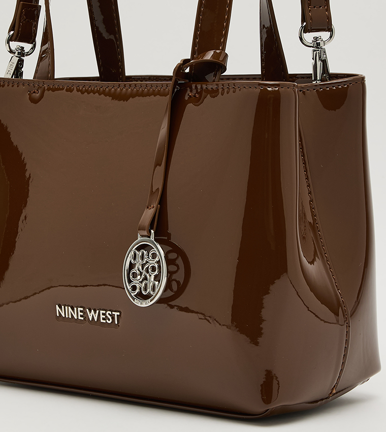 Logo Detail Satchel Bag