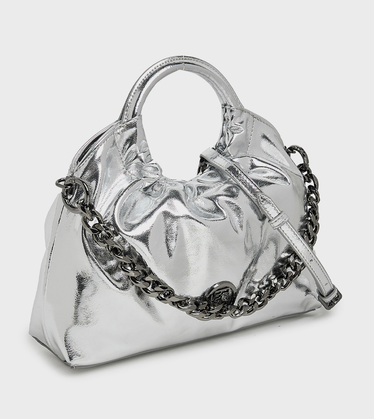 BCBG  Handheld Bags - Silver Handheld Bags