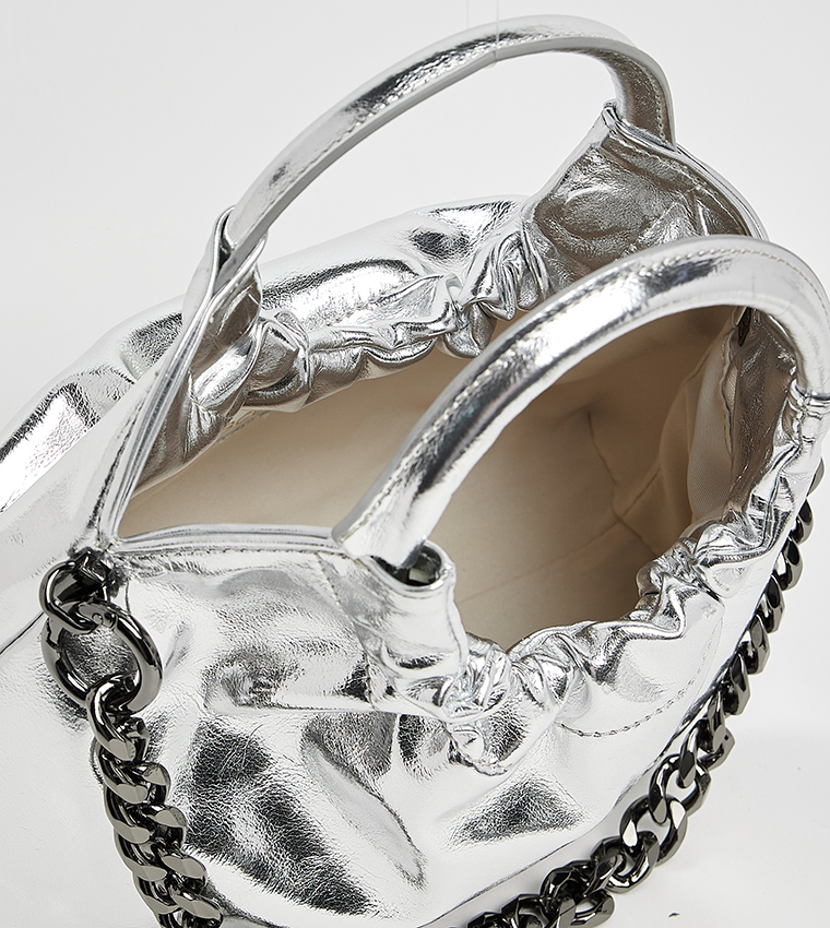 BCBG  Handheld Bags - Silver Handheld Bags