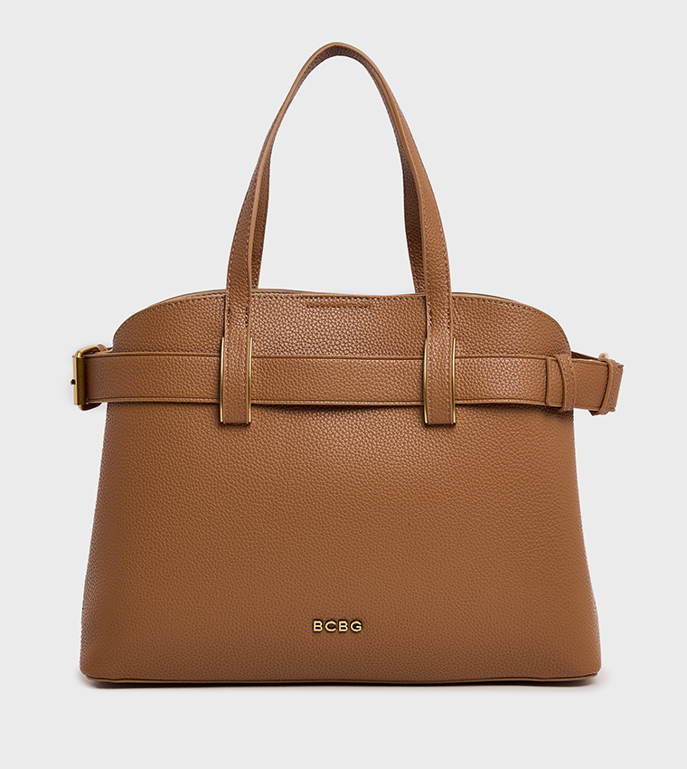 BCBG  Satchel Bags - Brown Satchel Bags