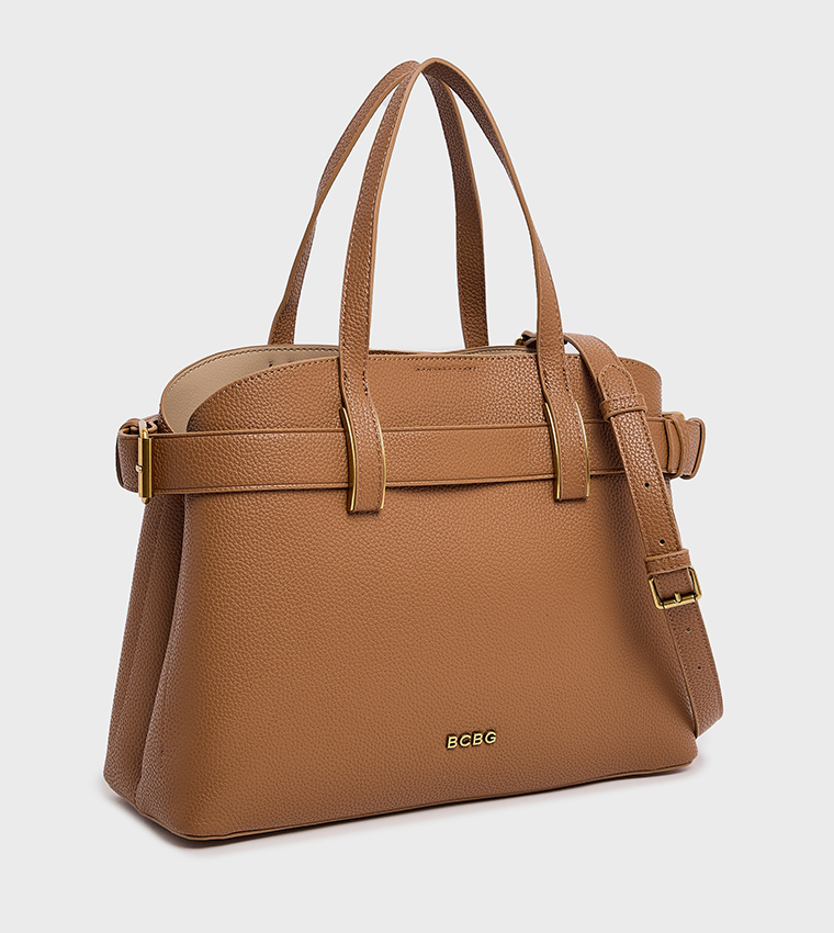 BCBG  Satchel Bags - Brown Satchel Bags