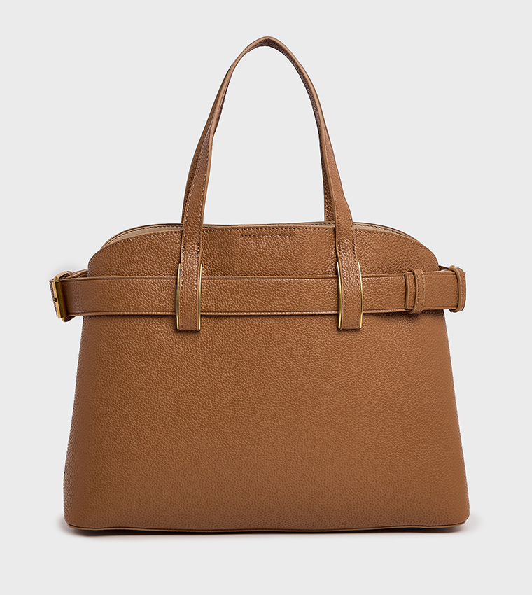 BCBG  Satchel Bags - Brown Satchel Bags