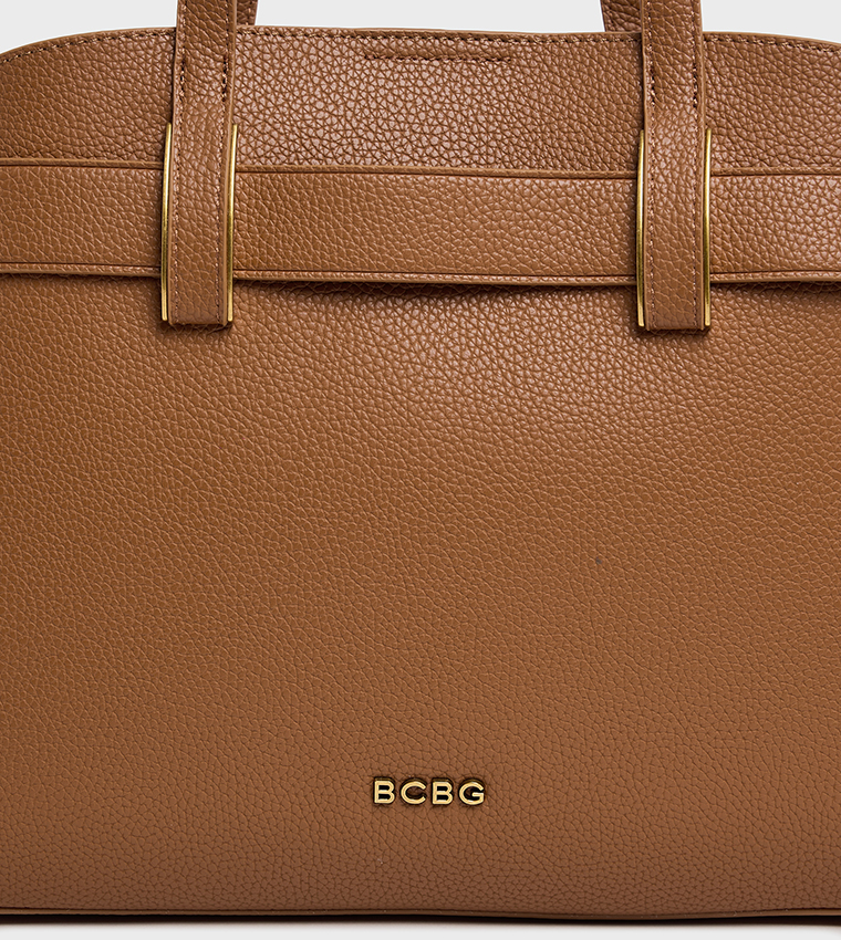BCBG  Satchel Bags - Brown Satchel Bags
