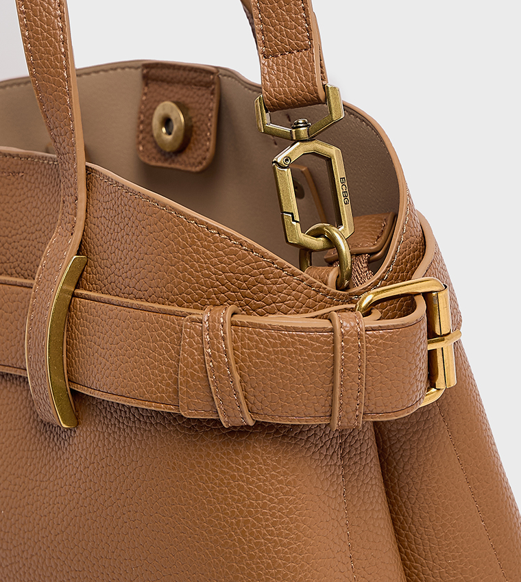BCBG  Satchel Bags - Brown Satchel Bags